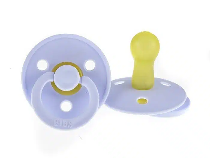 BIBS Fopspeen Natuurlijk Rubber 6 t/m 18 mnd - Baby Blue