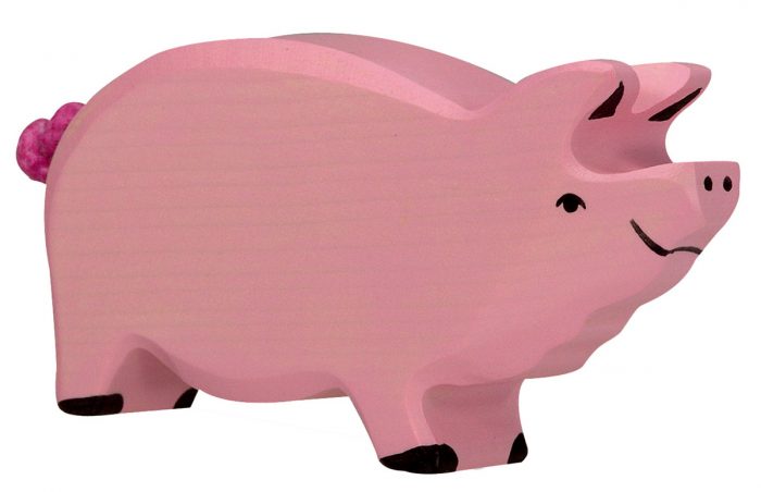 Holztiger Boerderijdieren: Varken