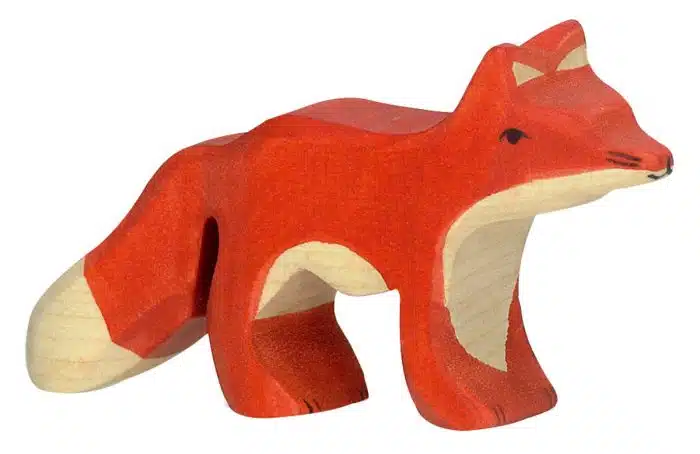 Holztiger Bosdieren: Vos klein