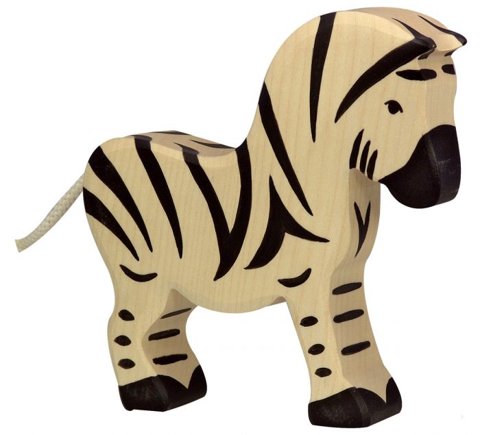 Holztiger Wildernis: Zebra