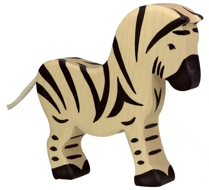 Holztiger Wildernis: Zebra