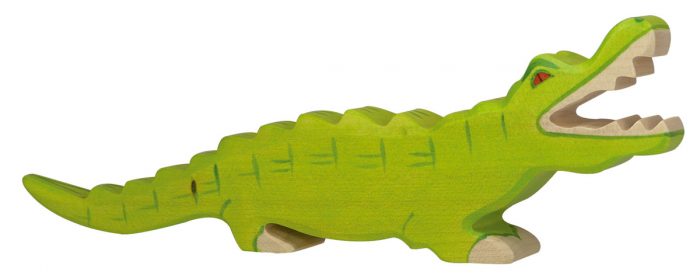 Holztiger Wilde dieren: Krokodil