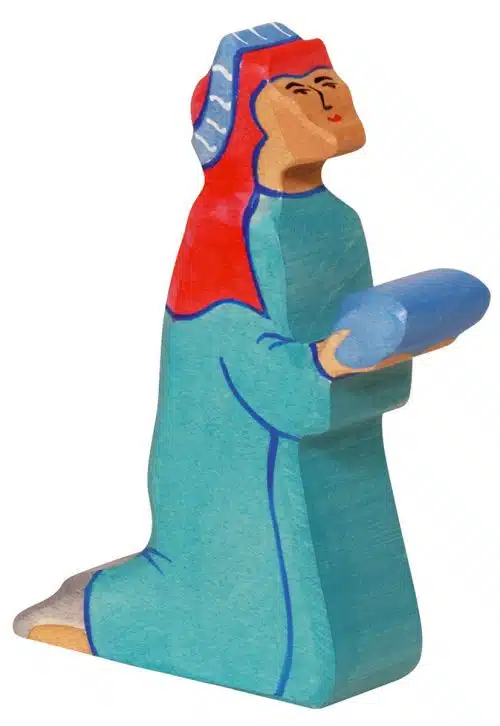 holztiger houten balthasar blauw