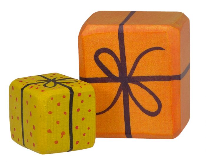 holztiger 2 houten geschenkjes