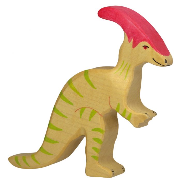 Holztiger Dinos: Parasaurolophus