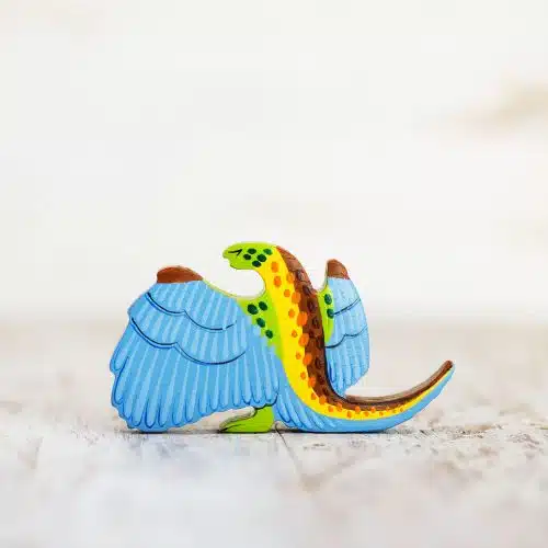 Wooden Caterpillar Dinos – Archaeopteryx