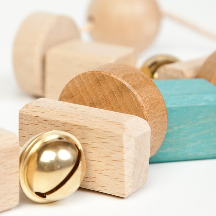 Grapat Natuurlijk Houten Rammelaar - Afbeelding 2