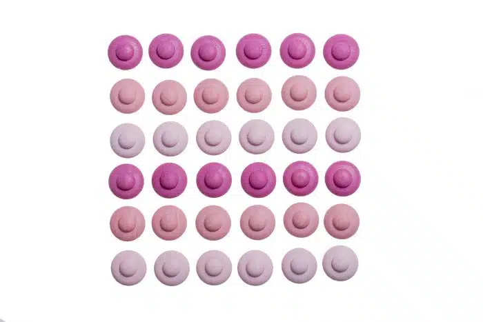 Grapat Mandala Houten Bloemen - roze