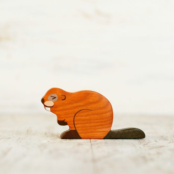 Wooden Caterpillar Bosdieren - Bever