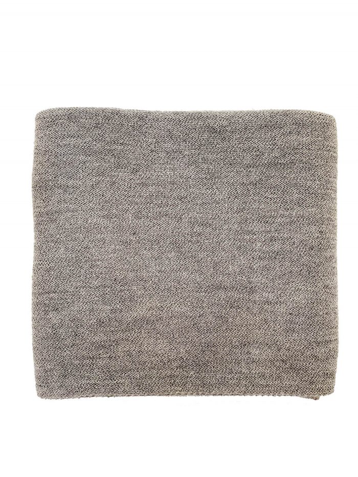 Hvid Merino Wol Wiegdeken  Billie - natural