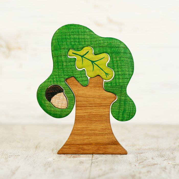 Wooden Caterpillar Bomen - Eik