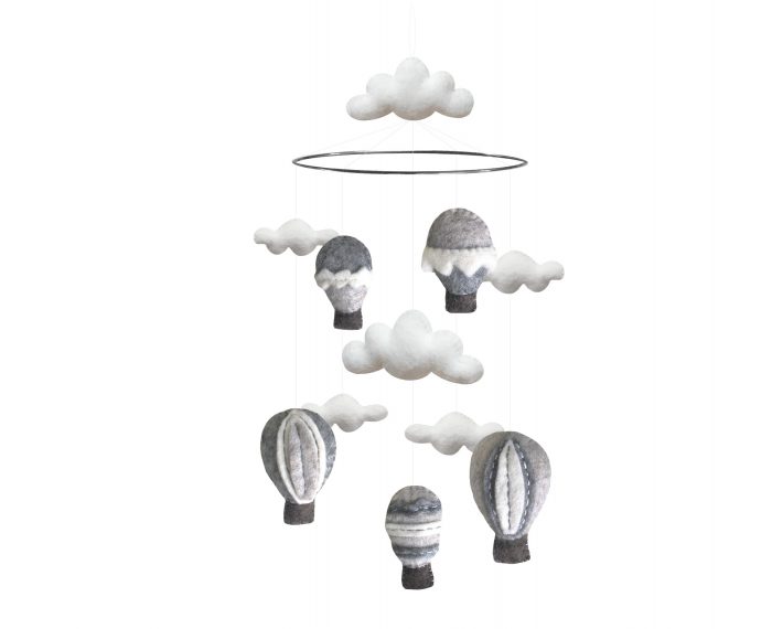 Gamcha Luchtballon Mobiel - grijs
