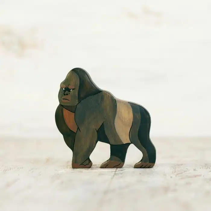 Wooden Caterpillar Afrika - Gorilla