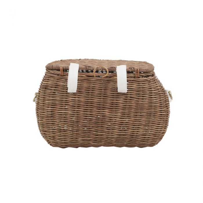 Olli Ella Fietsmandje Mini Chari - Straw - Afbeelding 3