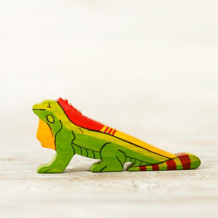 Wooden Caterpillar Exotische Dieren - Leguaan