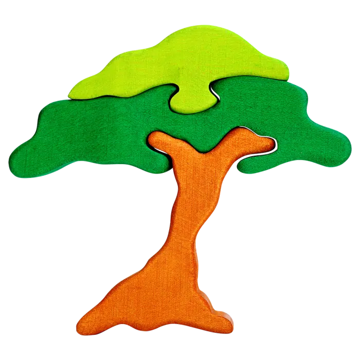 Fauna Mini Vormpuzzel Boom - Afbeelding 2
