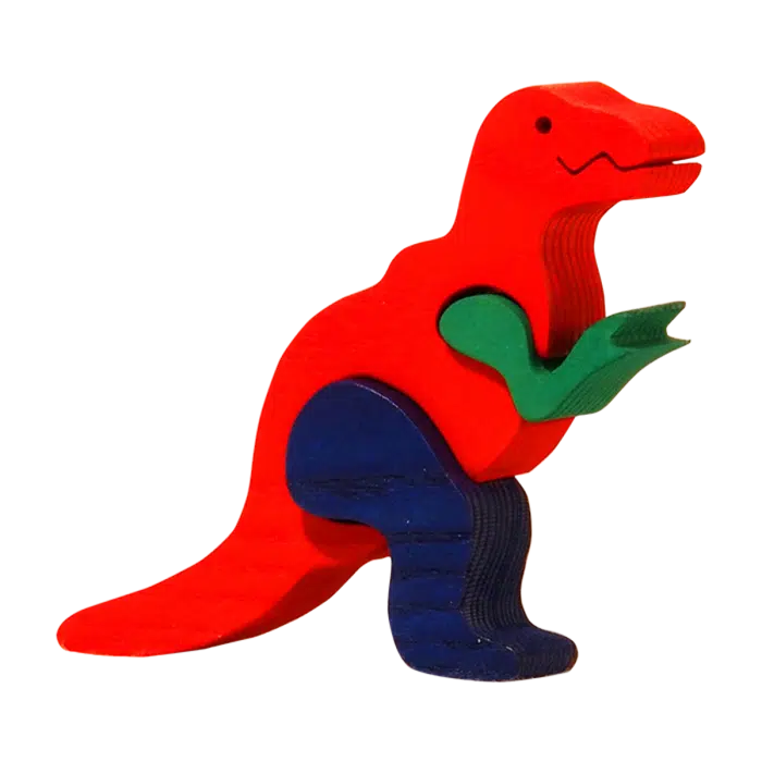 fauna mini vormpuzzel T-rex