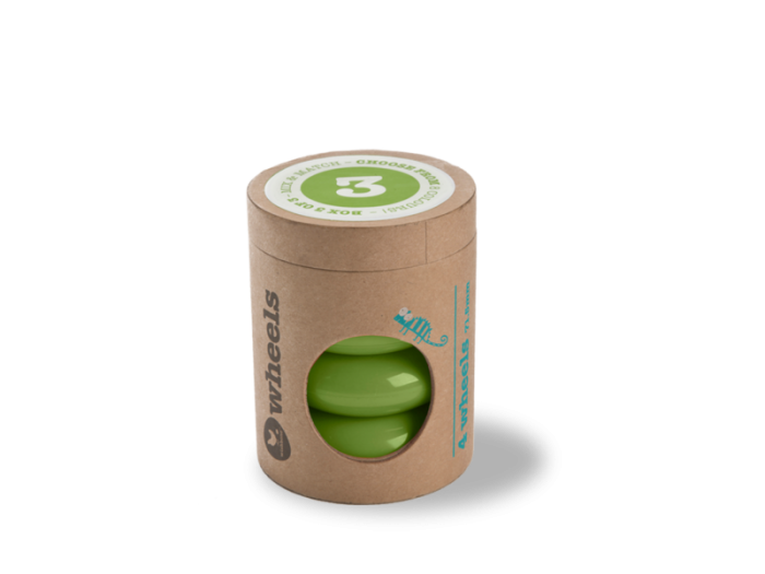 Wishbone Wielen voor Mini Flip - groen - Afbeelding 3