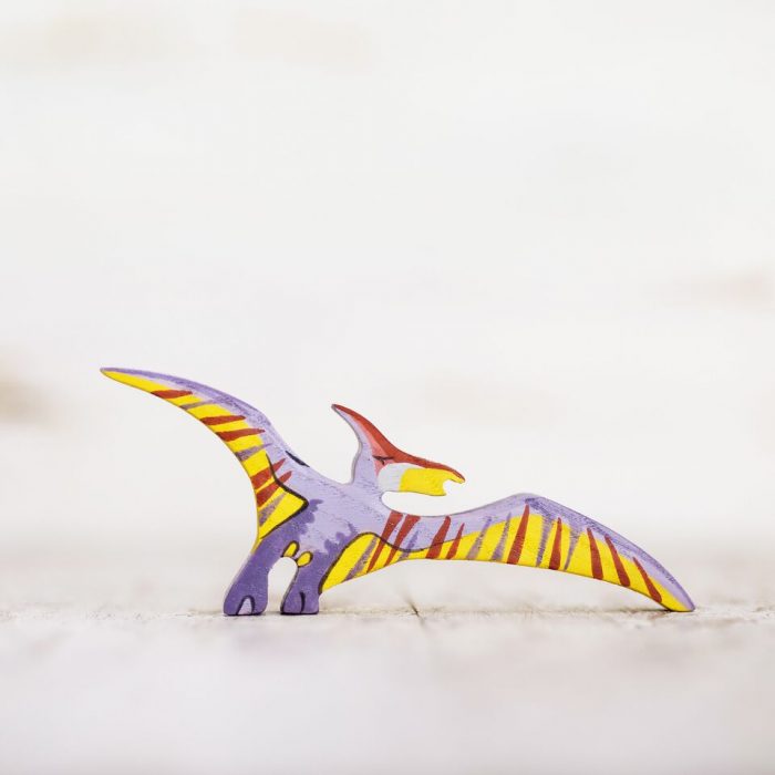 Wooden Caterpillar Dinos - Pterodactylus - Afbeelding 2