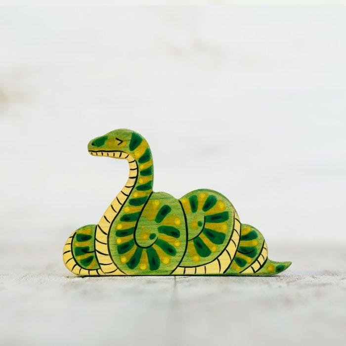 Wooden Caterpillar Afrika - Slang