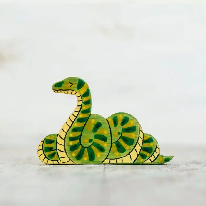 Wooden Caterpillar Afrika - Slang