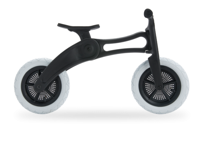 Wishbone Loopfiets en Driewieler 3in1 - gerecycled plastic - zwart - Afbeelding 4