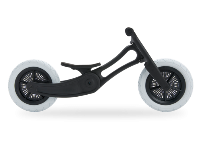 Wishbone Loopfiets en Driewieler 3in1 - gerecycled plastic - zwart - Afbeelding 3