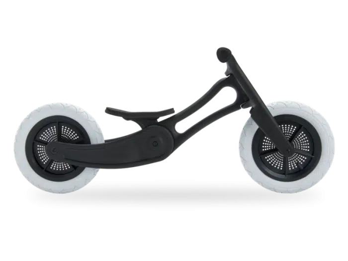 Wishbone Loopfiets en Driewieler 3in1 - gerecycled plastic - zwart - Afbeelding 3