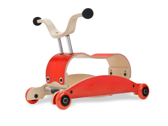 Wishbone Onderkant voor Mini Flip - rood - Afbeelding 2