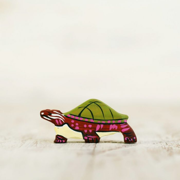 Wooden Caterpillar Bosdieren - Zoetwater schildpad