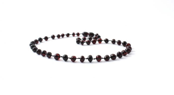 Barnsteen Kinderketting 36 cm - Cherry Baltic Amber
