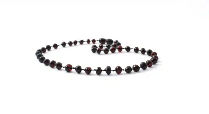 Barnsteen Kinderketting 36 cm - Cherry Baltic Amber