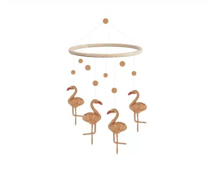Gamcha Mobiel Flamingo Roze