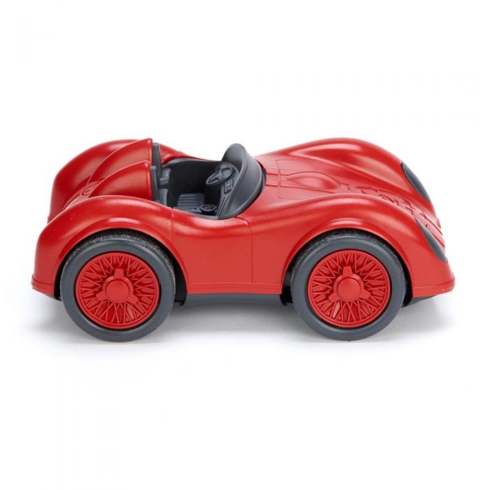 Green Toys Race auto van Gerecycled Materiaal - rood - Afbeelding 2