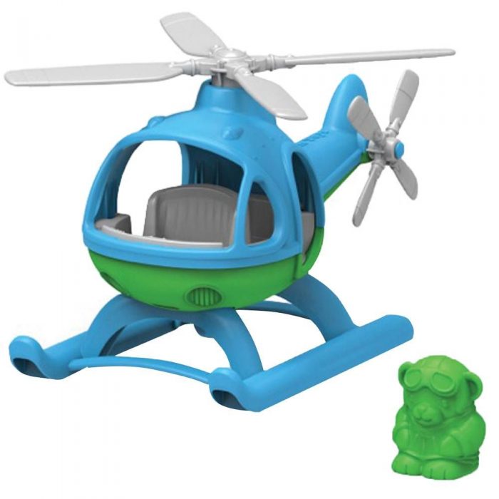 Green Toys Helicopter van Gerecycled Materiaal - blauw