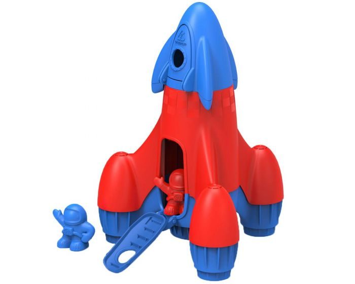 Green Toys Raket van Gerecycled Materiaal - blauw