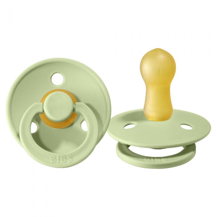 BIBS Fopspeen Natuurlijk Rubber 6 t/m 18 mnd - Pistachio