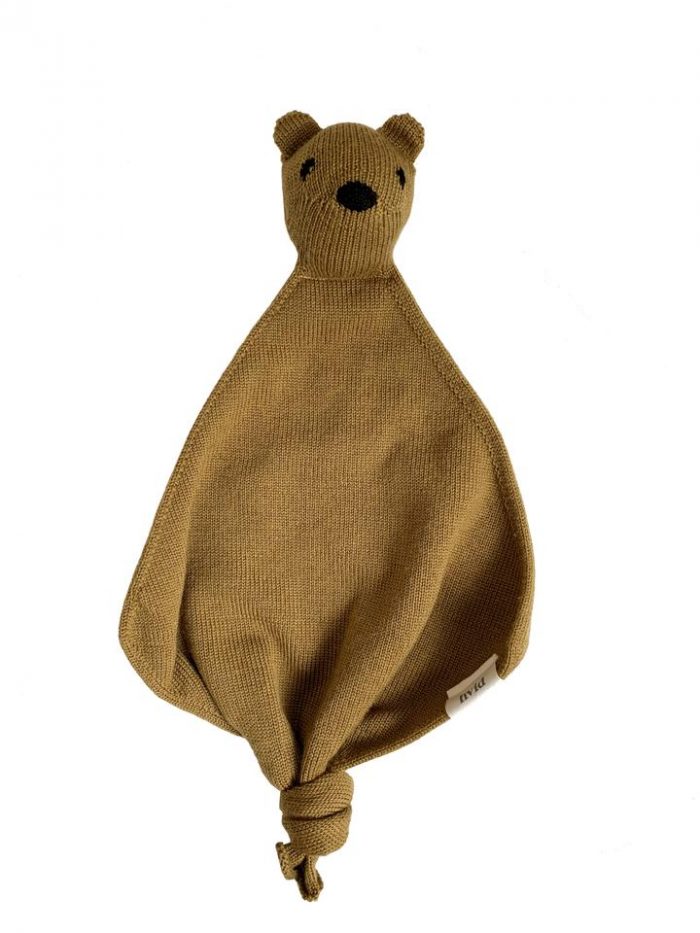 Hvid Teddy Toki mustard