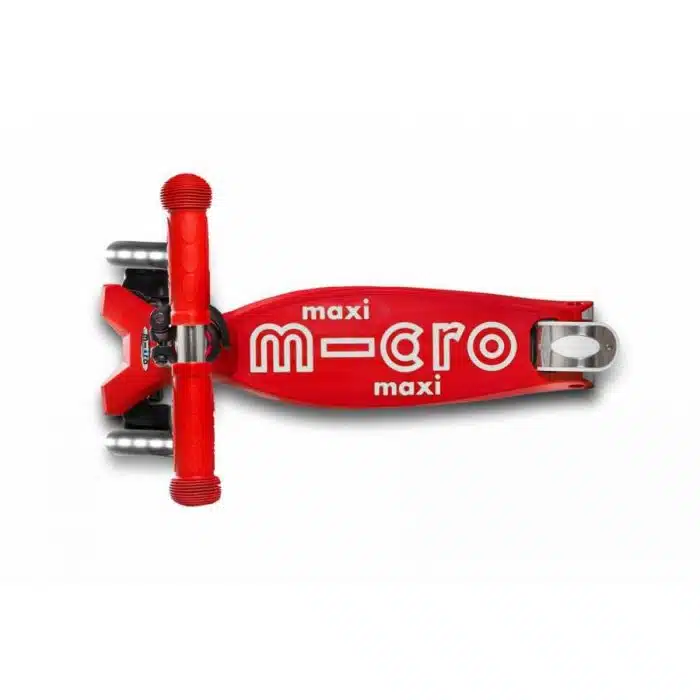 Maxi Micro step Deluxe LED - rood - Afbeelding 2