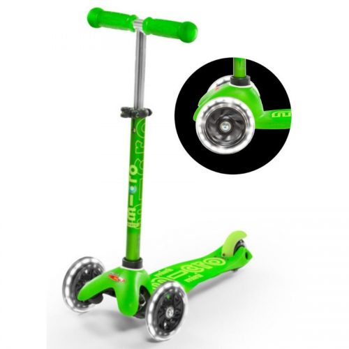 mini micro step deluxe groen led