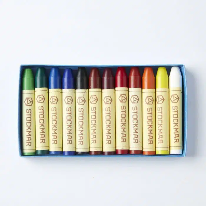 Stockmar wasstiftjes - 12 kleuren in kartonnen etui
