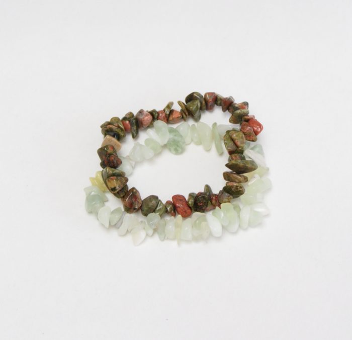 Rockstyle Bracelet Jade & Unakite - Afbeelding 2