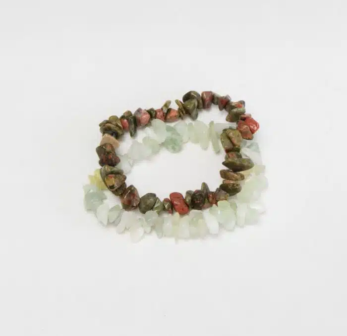 Rockstyle Bracelet Jade & Unakite - Afbeelding 2