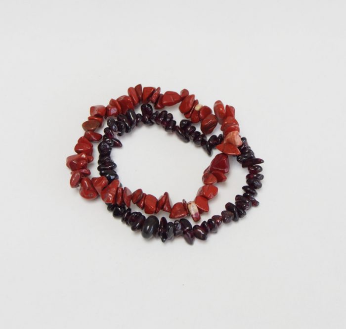 Rockstyle Bracelet Red Jasper & Garnet - Afbeelding 2