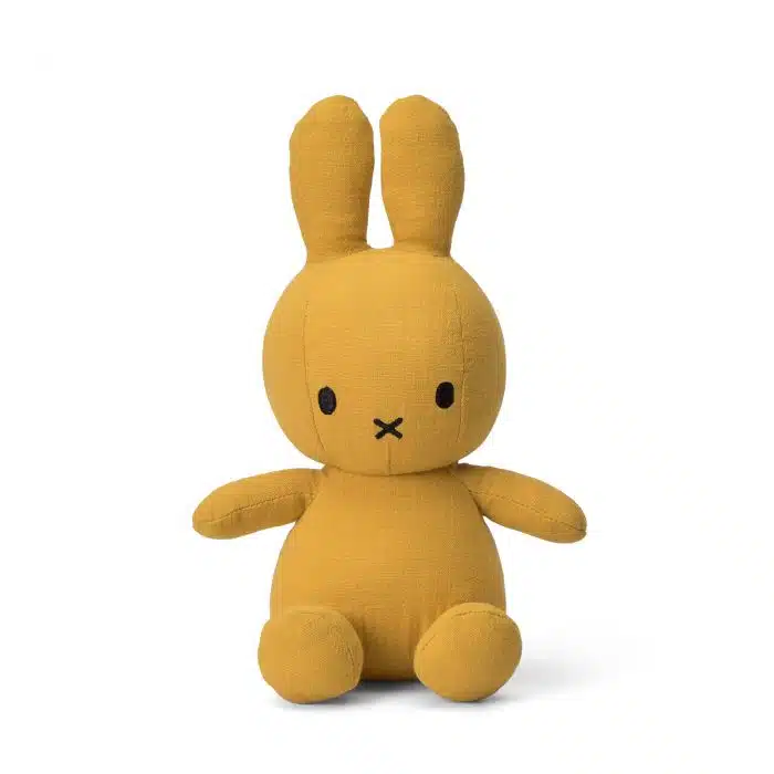 Nijntje Miffy-mousseline-yellow