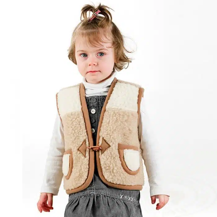 Alwero Bodywarmer Alpen Junior Duo beige