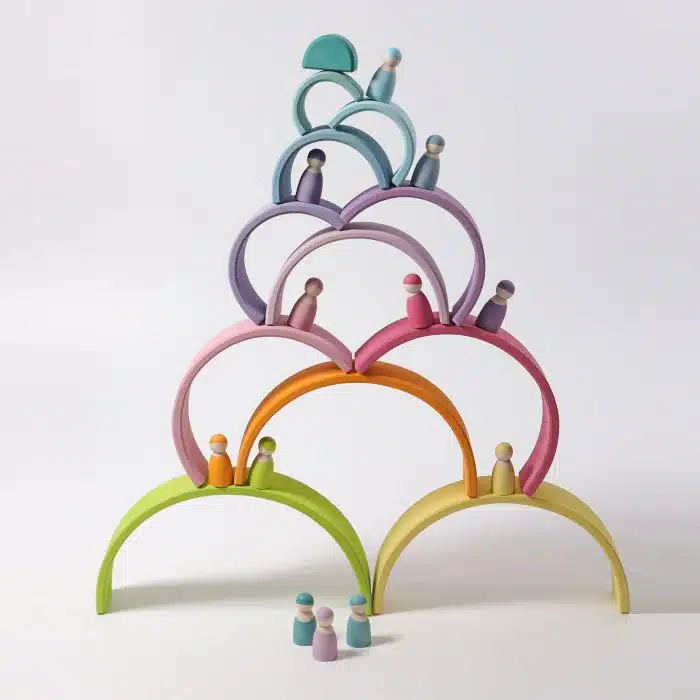 Grimms regenboog pastel uitvoering