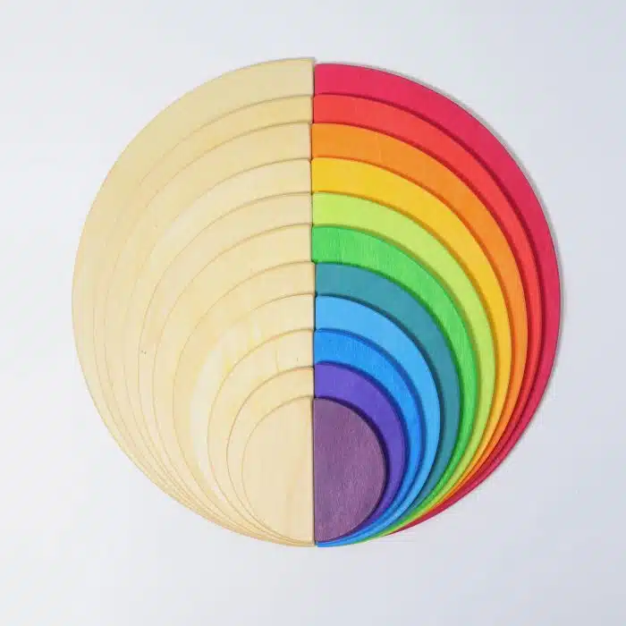 Grimm's Rainbow semi circles