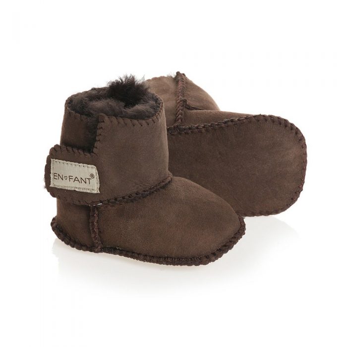 En-fant Schapenleer bootee brown
