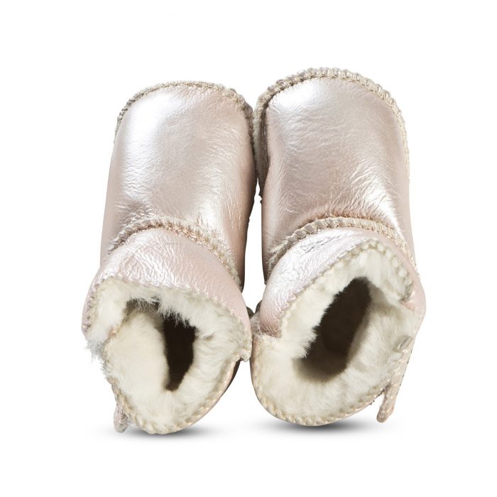 Enfant sheepskin bootie kleur cream